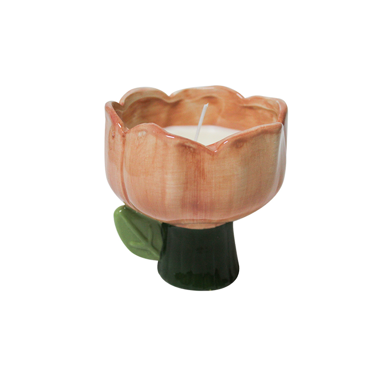 Tulipánová sviečka na aromaterapiu